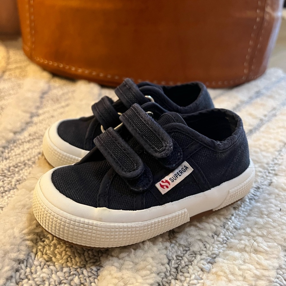 Superga Junior Classic Sneaker. Unisex toddler shoe.